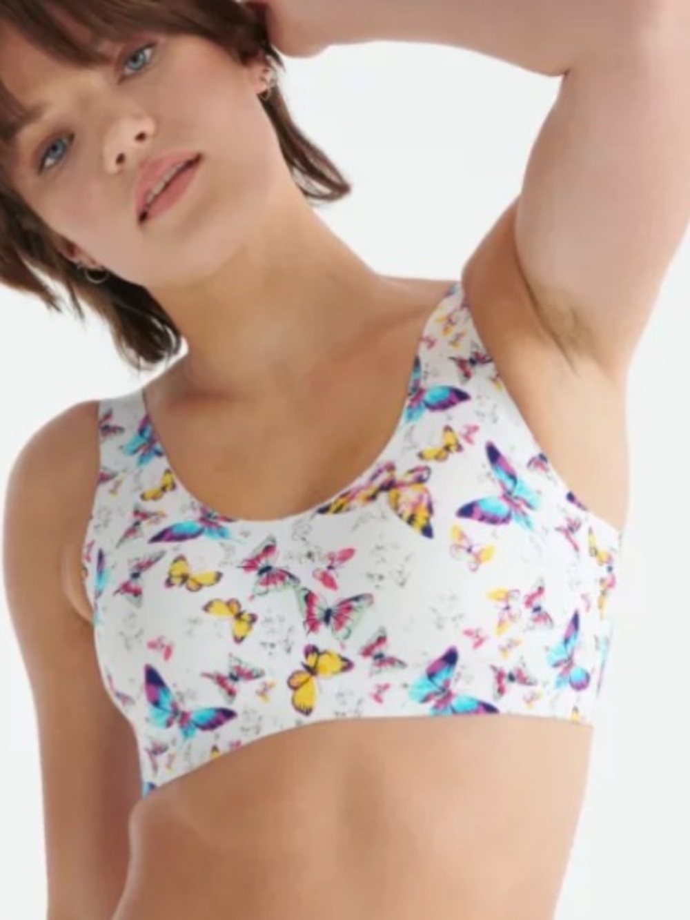 Knix x Betsey Johnson LuxeLift Pullover Bra Sz XXL in Flutterby